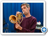 Matthew Ibbotson masters the flugelhorn