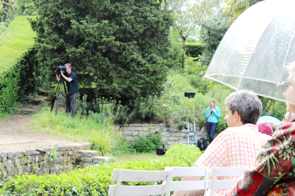 The BBC turned up to film part of the show